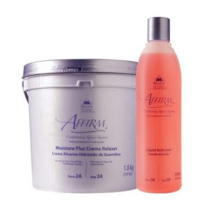 Avlon Affirm Refil Hidroxido De Guanidina Creme Alisante 1 8kg Liquido Ativador 530ml