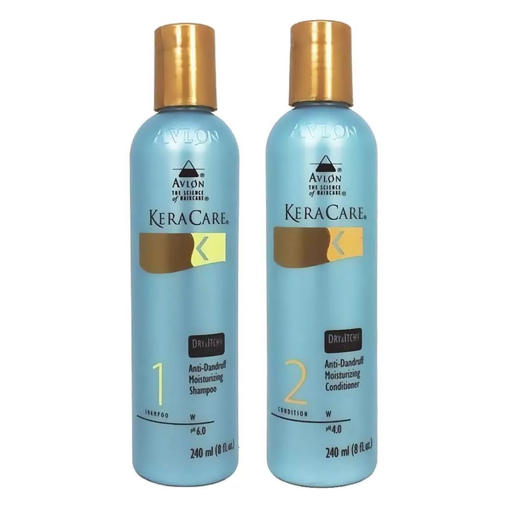 KeraCare Dry Itchy Scalp Shampoo 240ml + Conditioner 240ml ...